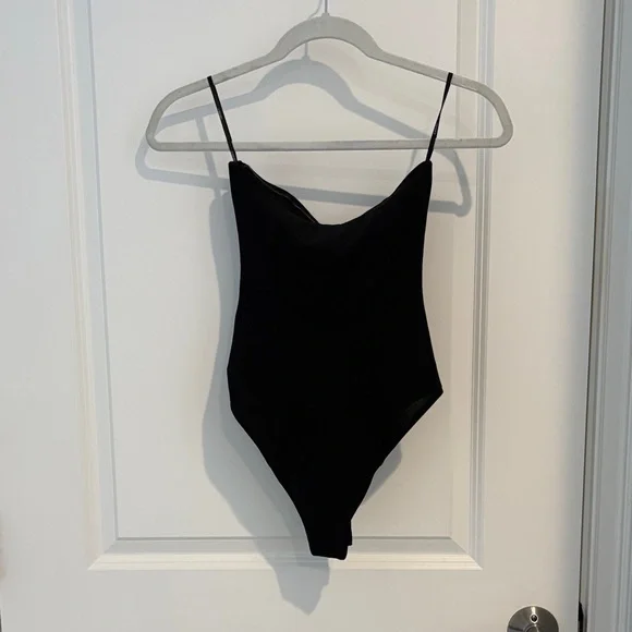 Strapless Black Bodysuit - Picture 4 of 4